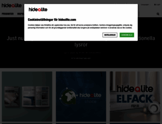 hidealite.se screenshot