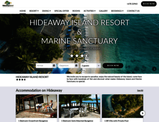 hideaway.com.vu screenshot