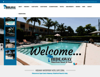 hideawayflorida.com screenshot