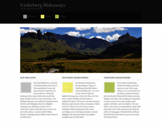 hideaways.co.za screenshot