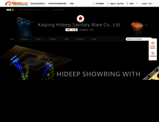 hideep.en.alibaba.com screenshot