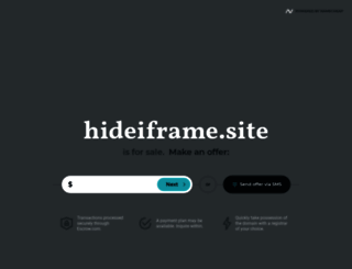 hideiframe.site screenshot