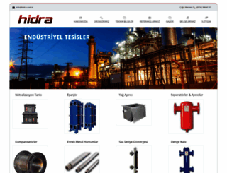 hidra.com.tr screenshot