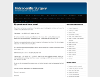hidradenitissurgery.com screenshot