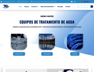 hidro-water.com screenshot