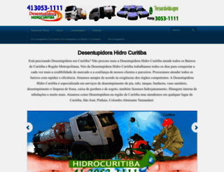hidrocuritiba.com.br screenshot