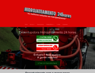 hidrojateamento24horas.com.br screenshot