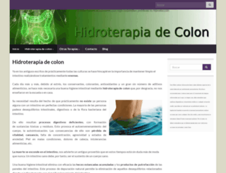 hidroterapiadecolon.com screenshot