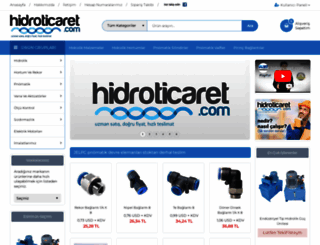 hidroticaret.com screenshot