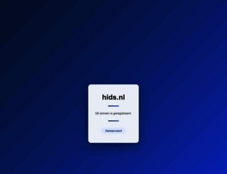 hids.nl screenshot
