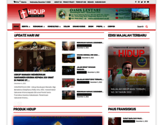 hidupkatolik.com screenshot