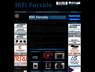 hifi-forsale.co.uk screenshot