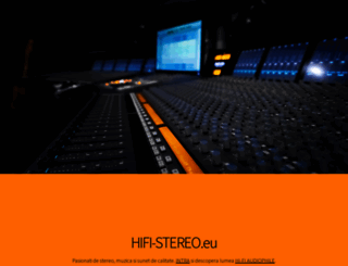 hifi-stereo.eu screenshot