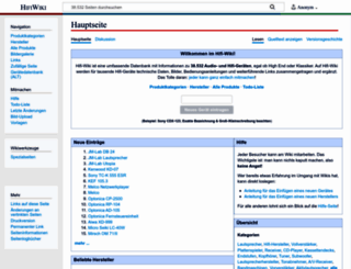 hifi-wiki.de screenshot