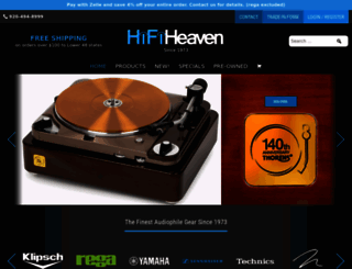 hifiheaven.net screenshot
