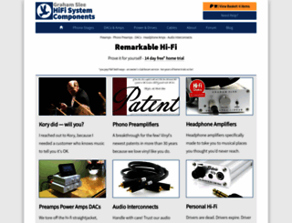 hifisystemcomponents.com screenshot