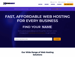 hifivehost.com screenshot