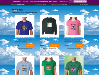 hiflytees.logosoftwear.com screenshot