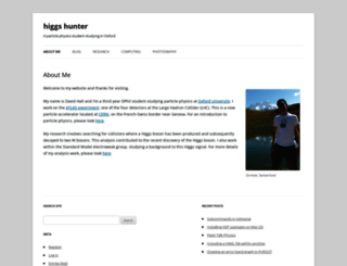 higgshunter.wordpress.com screenshot