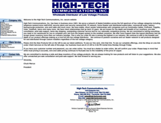 high-techcomm.com screenshot