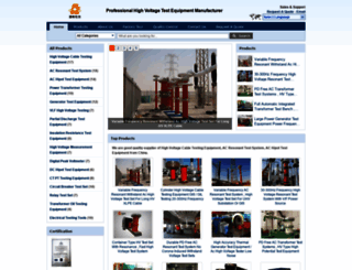 high-voltagetestequipment.com screenshot