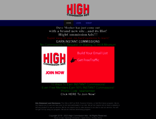 highcommissionads.com screenshot