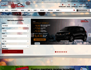 highcountryautocenter.net screenshot
