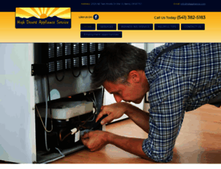 highdesertapplianceservice.com screenshot