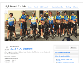 highdesertcyclists.com screenshot