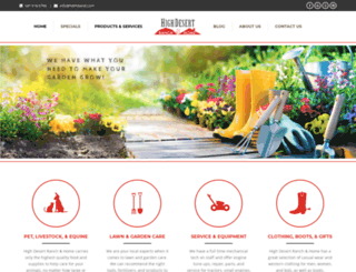 highdesertranchandhome.com screenshot