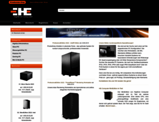 highend-computer.de screenshot