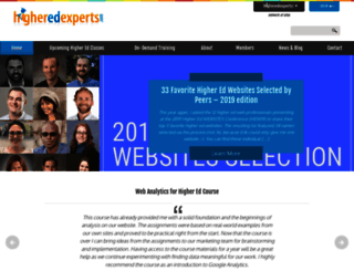 higheredexperts.com screenshot