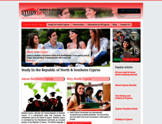 highereducationcyprus.com screenshot