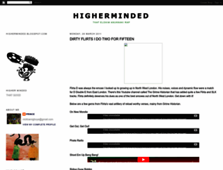 higherminded.blogspot.com screenshot