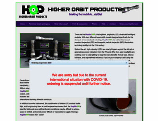 higherorbitproducts.com screenshot