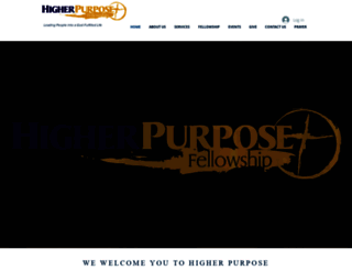 higherpurposefellowship.com screenshot