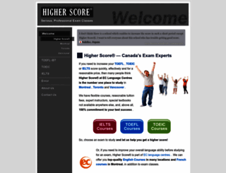 higherscore.ca screenshot