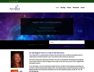 higherselfcommunications.com screenshot
