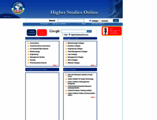 higherstudiesonline.com screenshot
