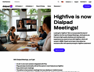 highfive.com screenshot