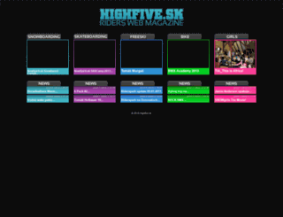 highfive.sk screenshot