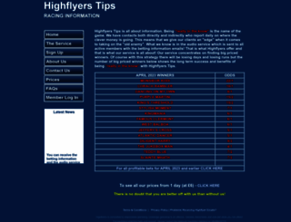 highflyersracing.com screenshot