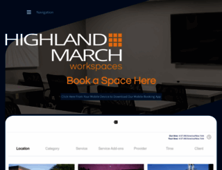 highland-march.com screenshot