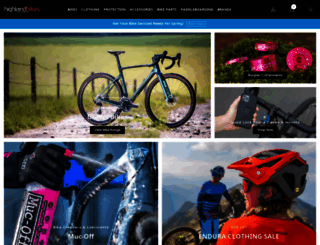 highlandbikes.com screenshot