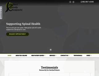 highlandchiropracticcare.com screenshot