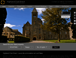 highlandclubdirect.com screenshot