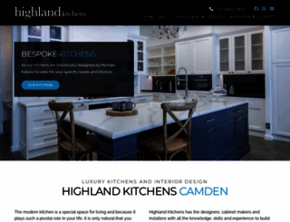 highlandkitchens.com.au screenshot