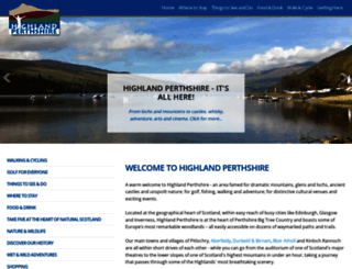 highlandperthshire.org screenshot