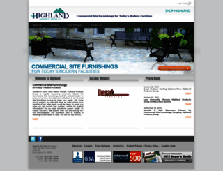 highlandproductsgroup.com screenshot