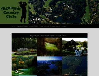 highlandscountryclubs.com screenshot